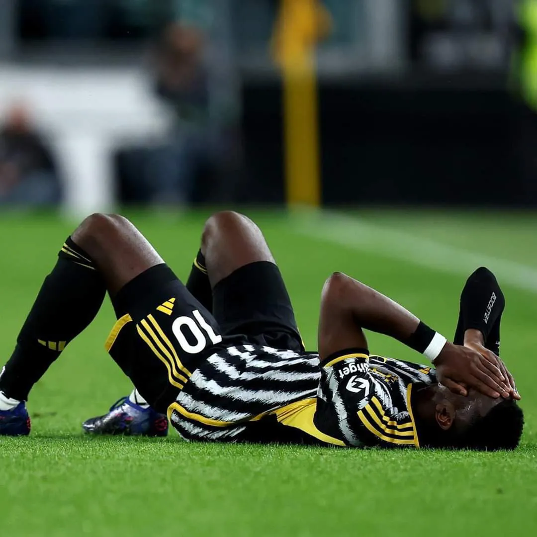 CUATRO AÑOS DE SUSPENSIÓN PARA POGBA POR DOPING POSITIVO