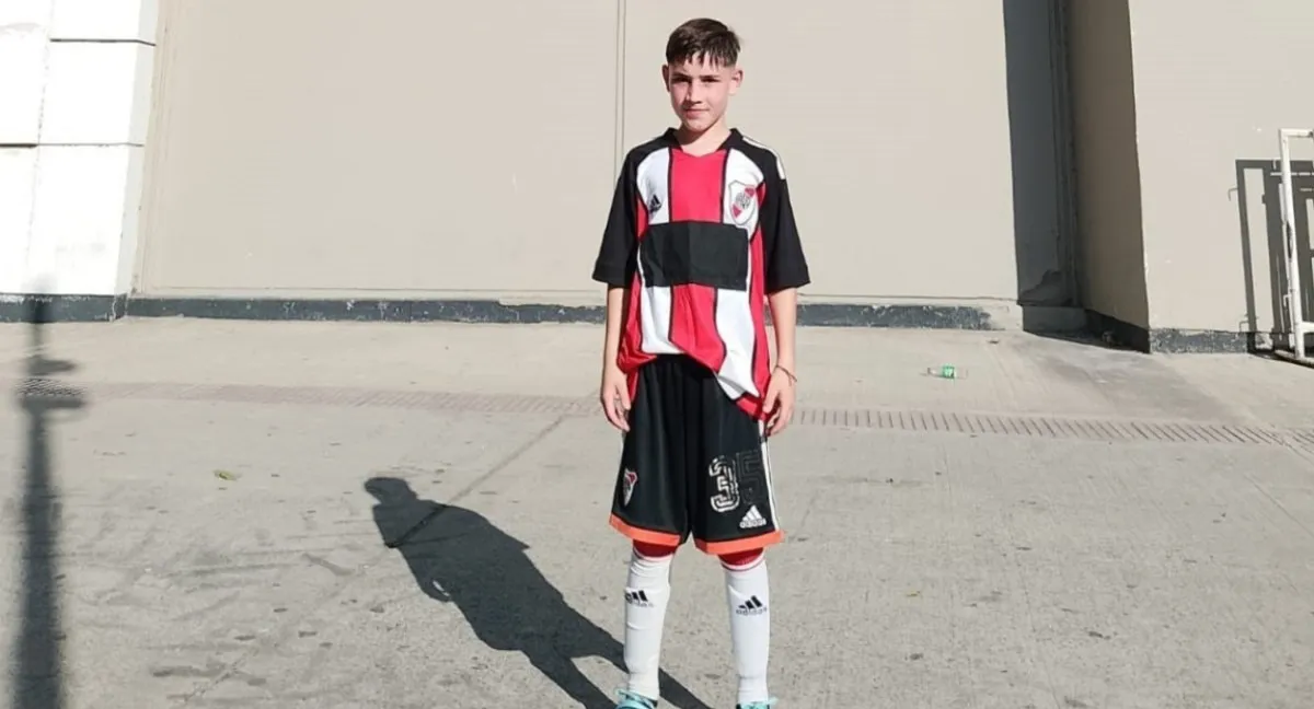 Ian Barrios inferiores de River