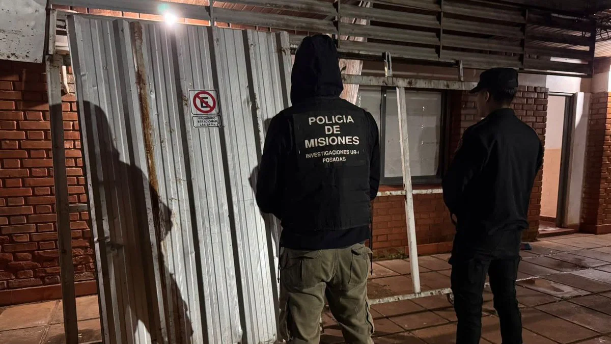 La Policía secuestró portón robado que fue viral en redes sociales