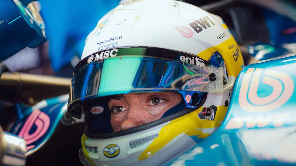 Franco Colapinto. Foto X @AlpineF1Team