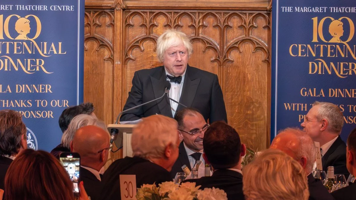 Boris Johnson foto cuenta oficial X