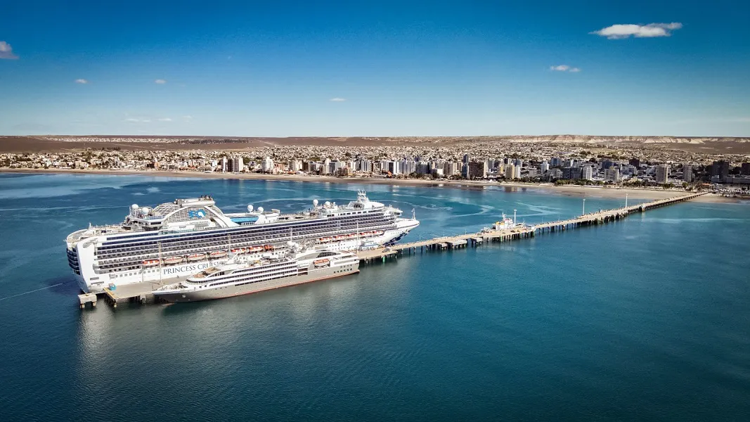 Llegaron dos cruceros a Madryn