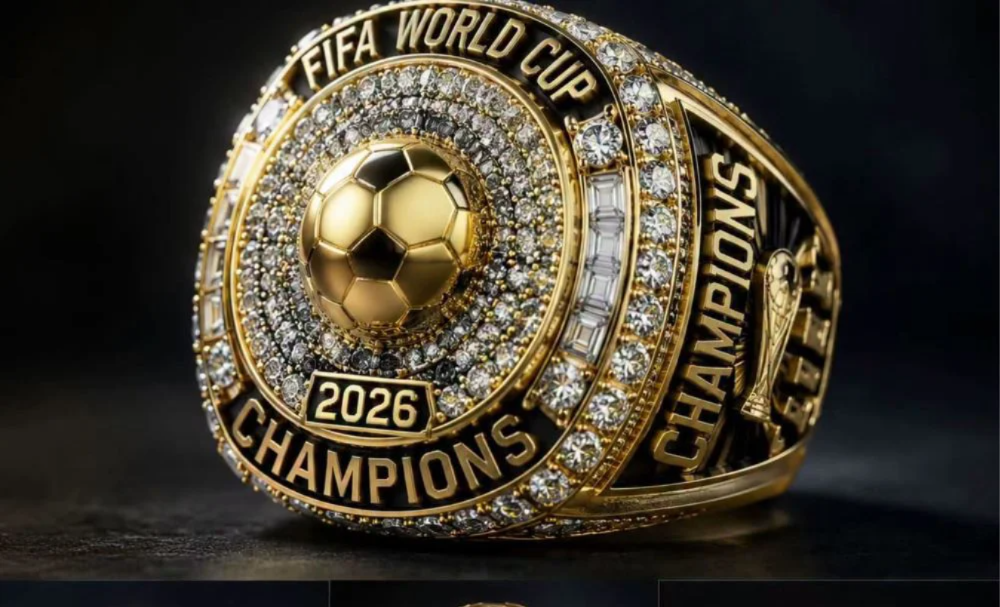 La FIFA incorporó por primera vez un anillo para distinguir al ganador de la Copa del Mundo.