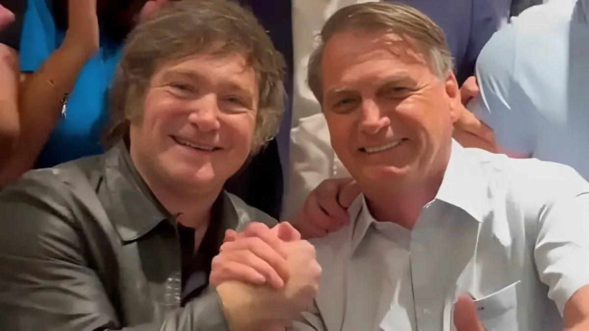 Javier Milei y Jair Bolsonaro