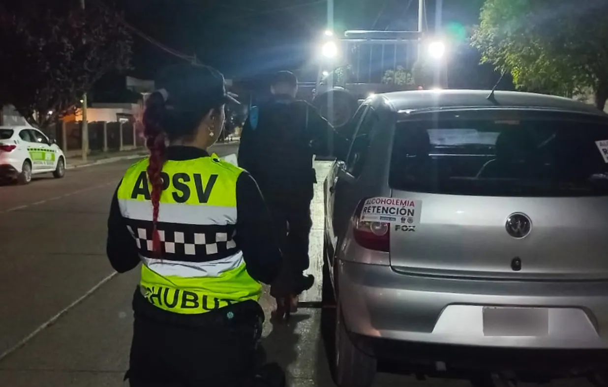 Controles de alcoholemia en Chubut