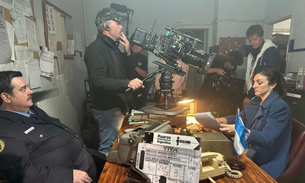 Grabación de la serie de Yiya Murano