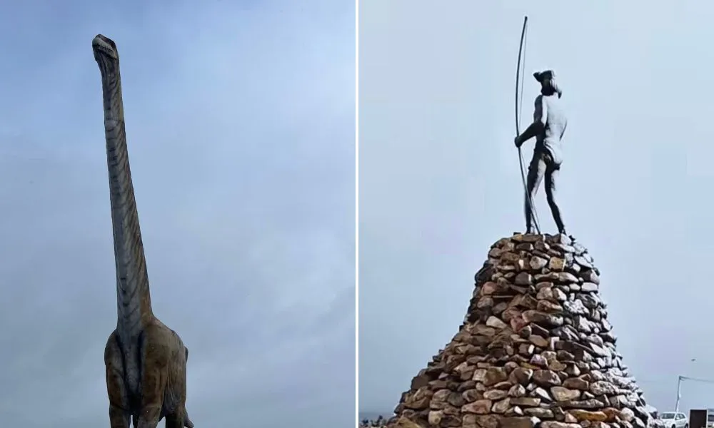 Monumentos de Trelew y Madryn Fuente facebook