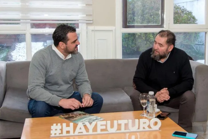Intendente de Ushuaia con Barrientos