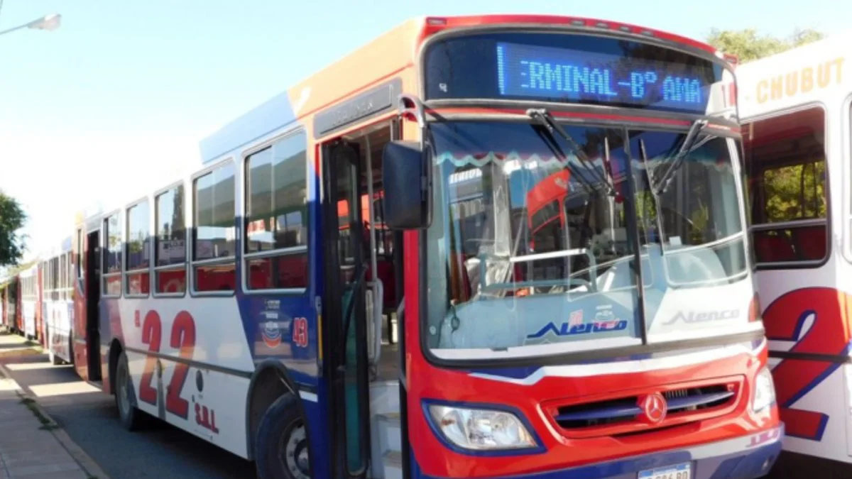 Transporte El 22. Foto Prensa Gobierno del Chubut