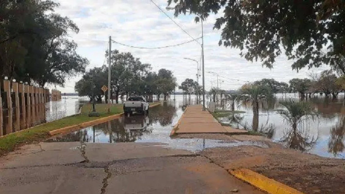 Crecida del río Uruguay