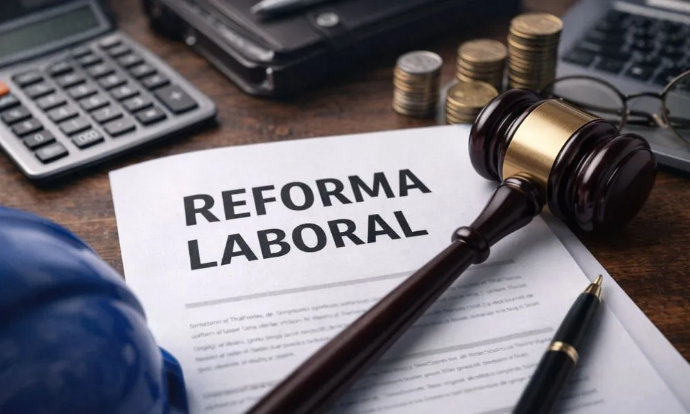 Reforma laboral. Imagen creada con IA generativa por #LA17
