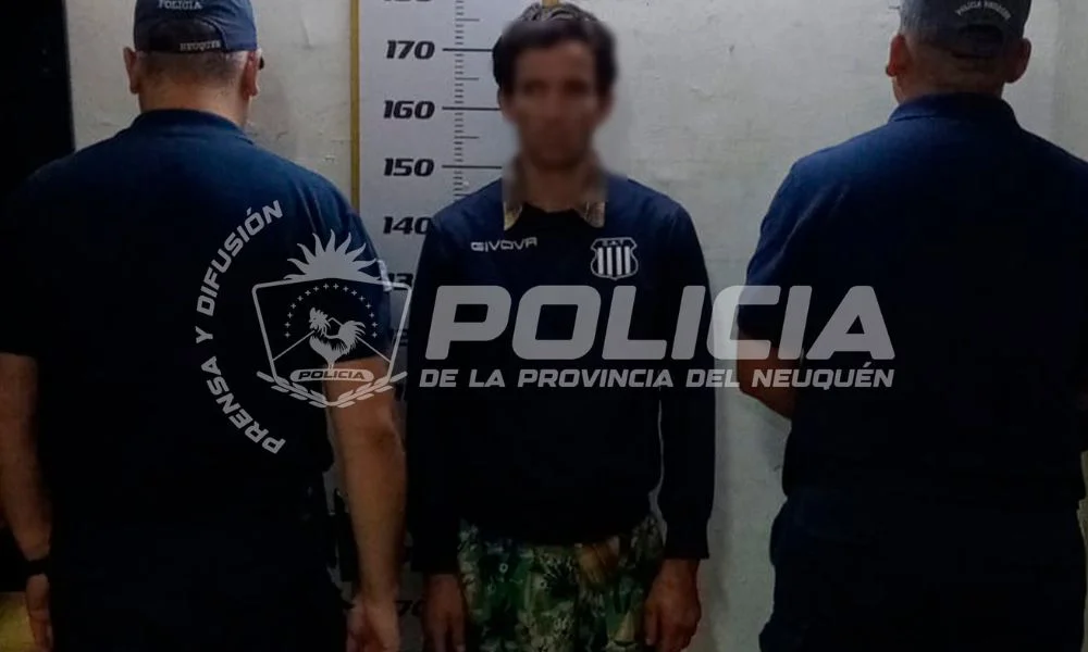 Detenido en Neuquén