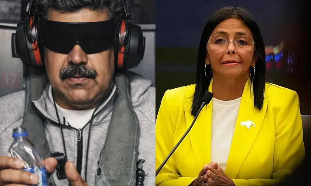 Nicolás Maduro capturado y Delcy Rodríguez