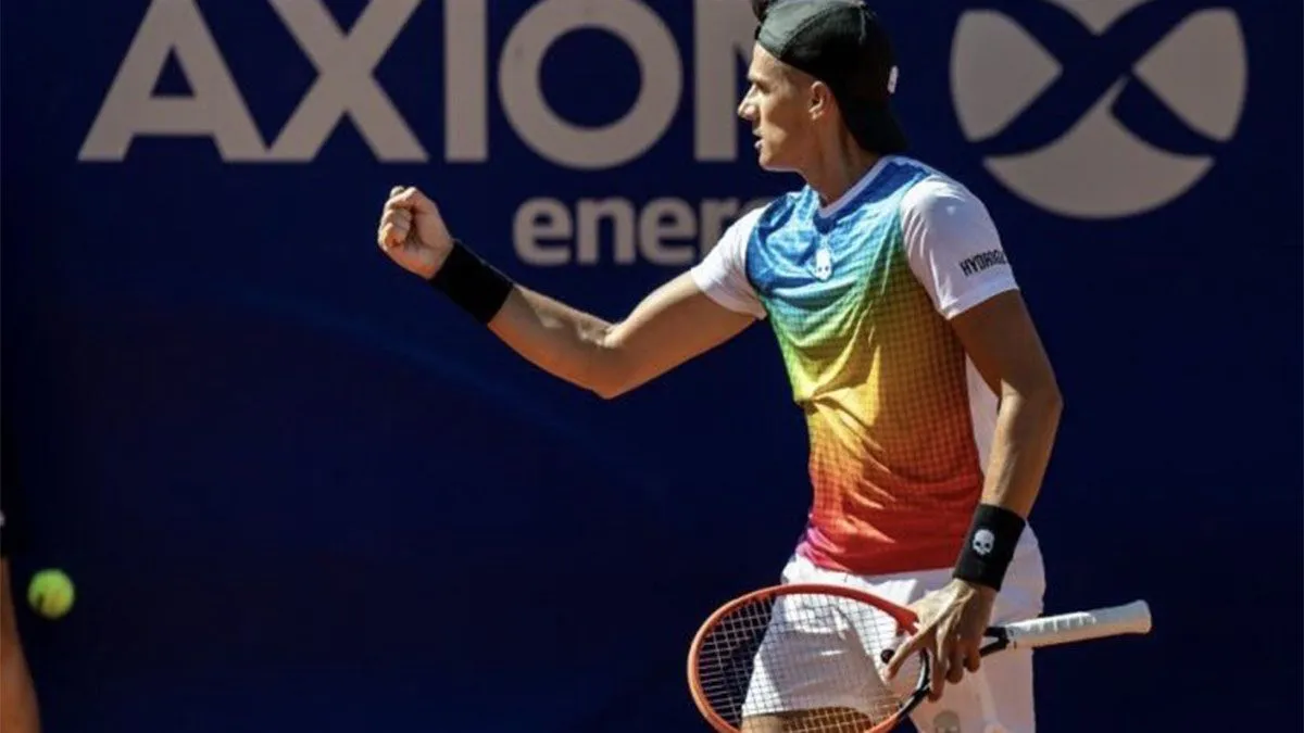 CORIA SIGUE EN CARRERA EN EL ARGENTINA OPEN
