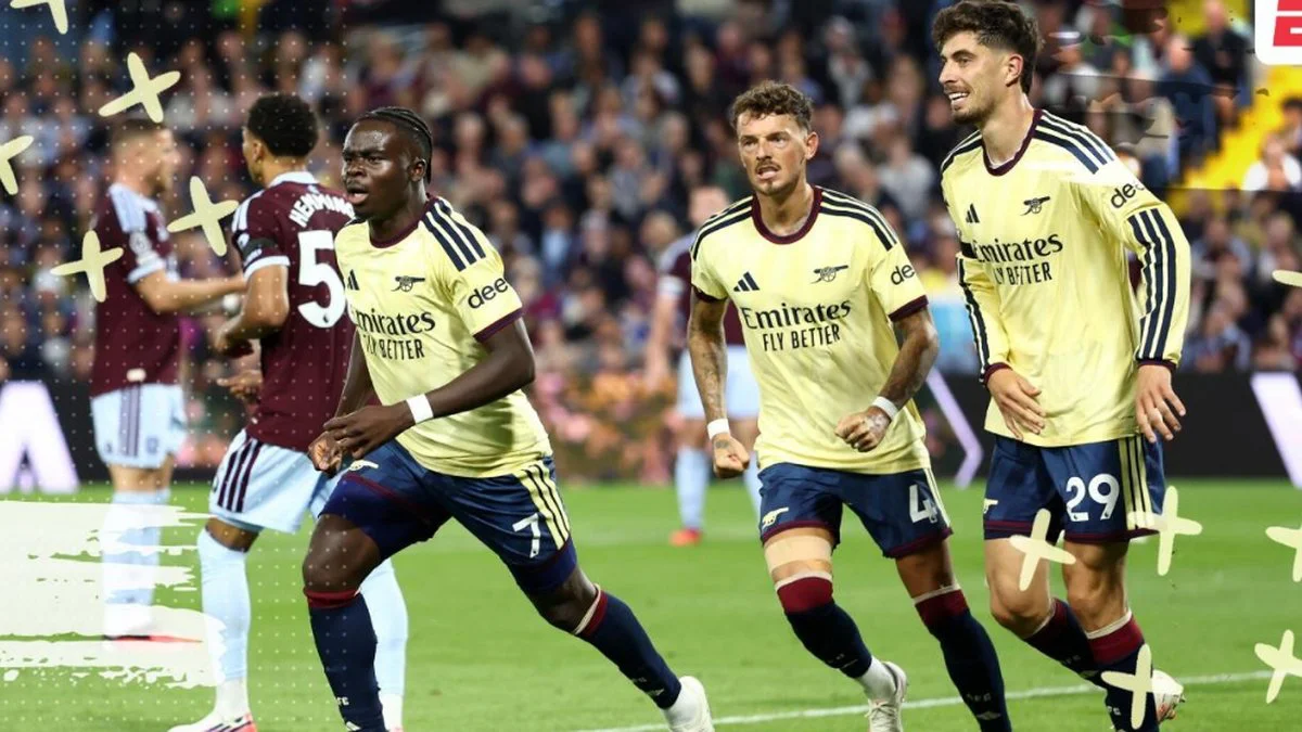 Arsenal derrotó al Aston Villa (ESPN)