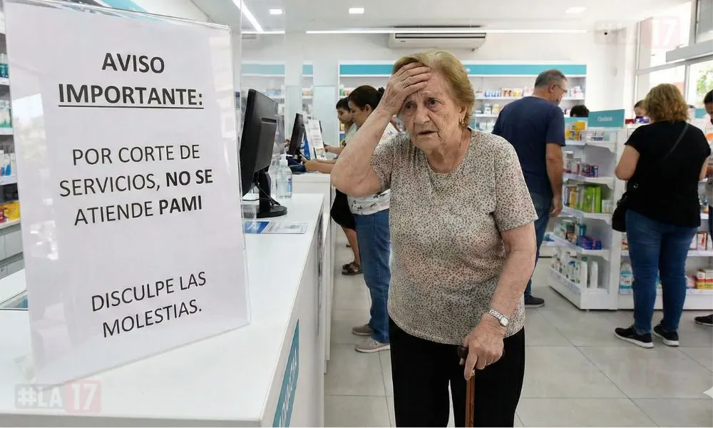 Pami servicios cortados imagen ilustrativa generada por LA17