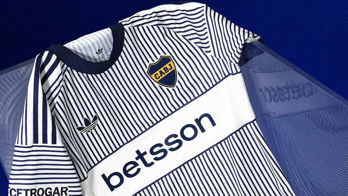 Camiseta alternativa. Foto Club Boca Juniors