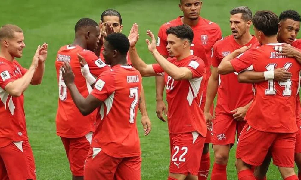 Suiza dejó afuera del Mundial a Colombia