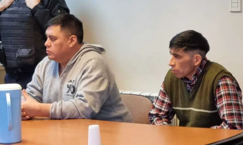 Daniel Napal y Carlos Peinipil.