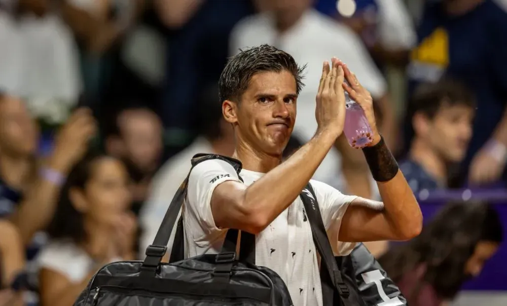 El rosarino perdió 7-5 y 7-5 en el Argentina Open frente al italiano