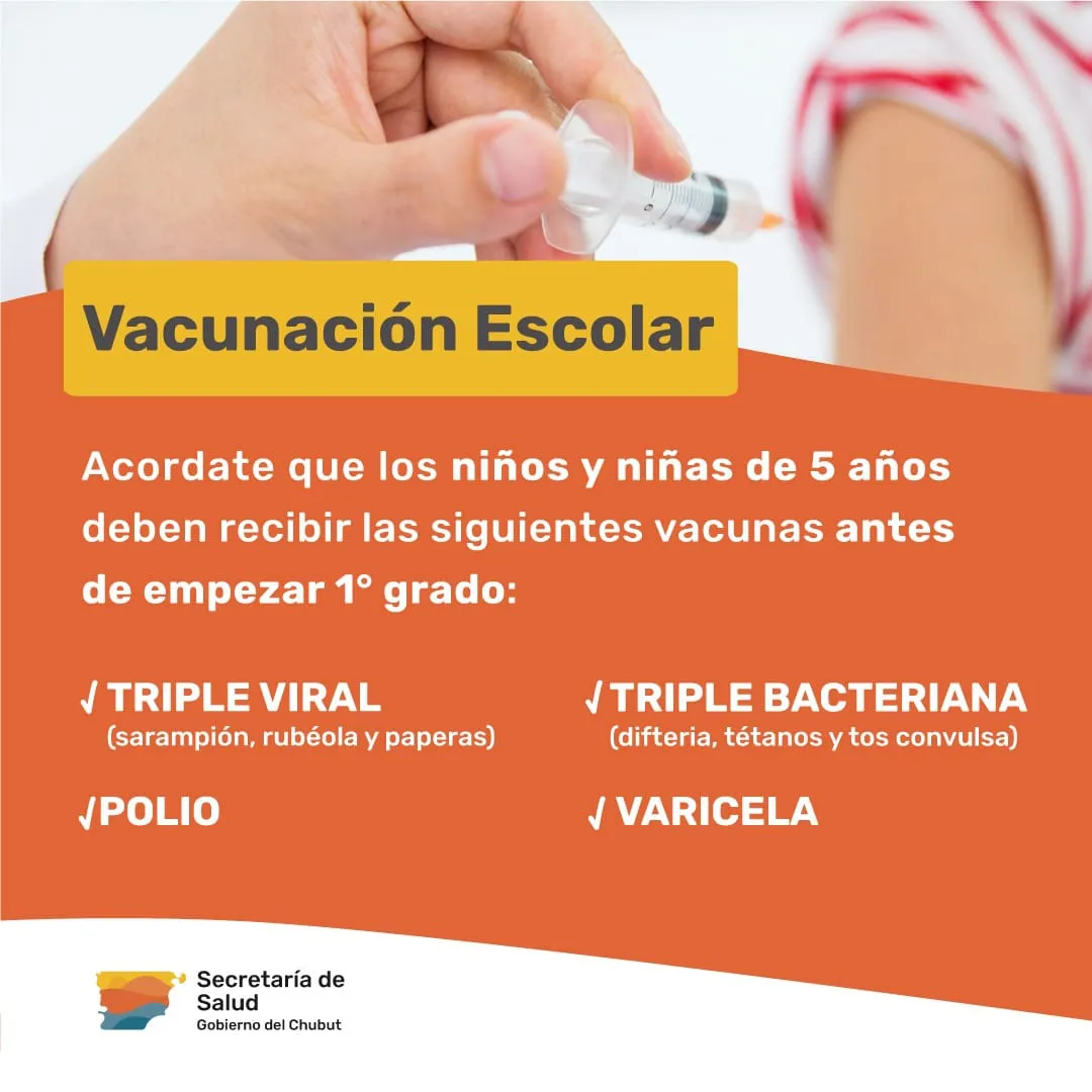 Vacunacion escolar