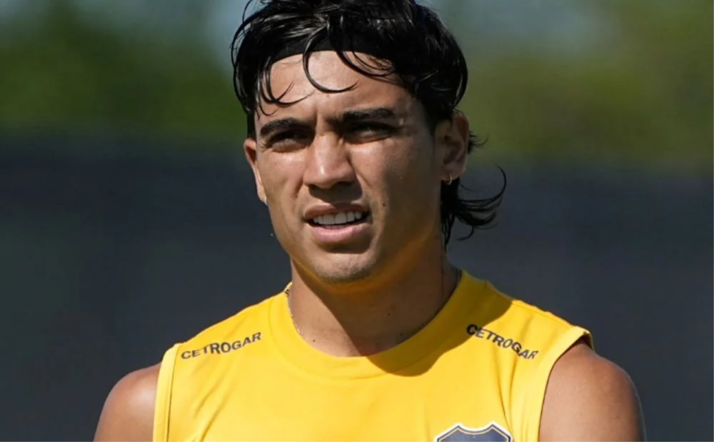 Exequiel Zeballos. Foto Club Boca Juniors.