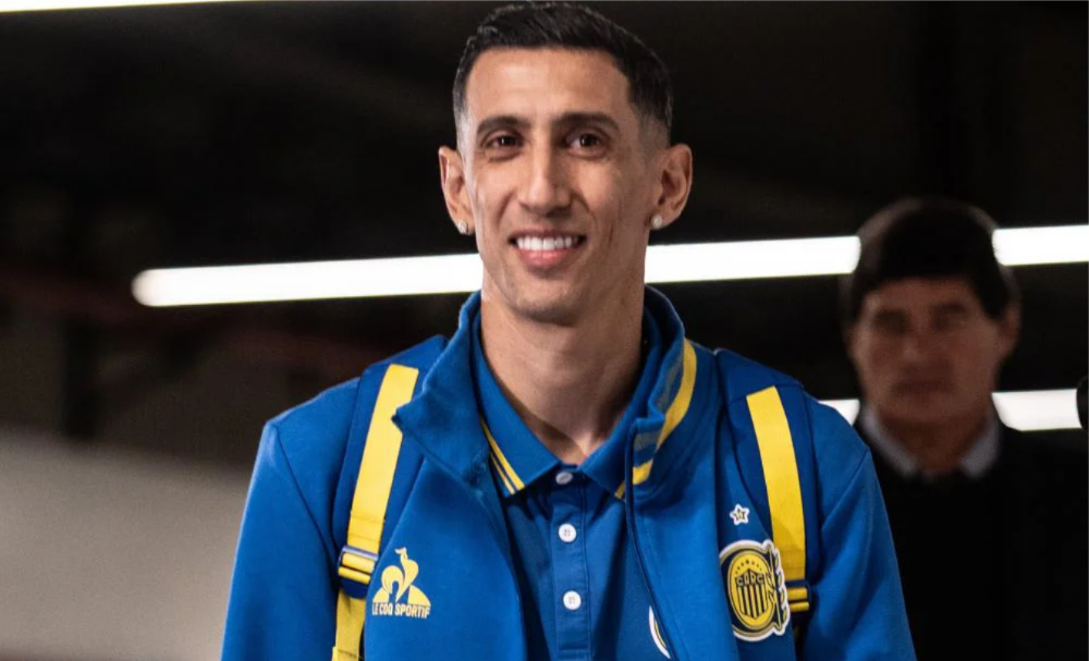 Ángel Di María. Foto Rosario Central Oficial.