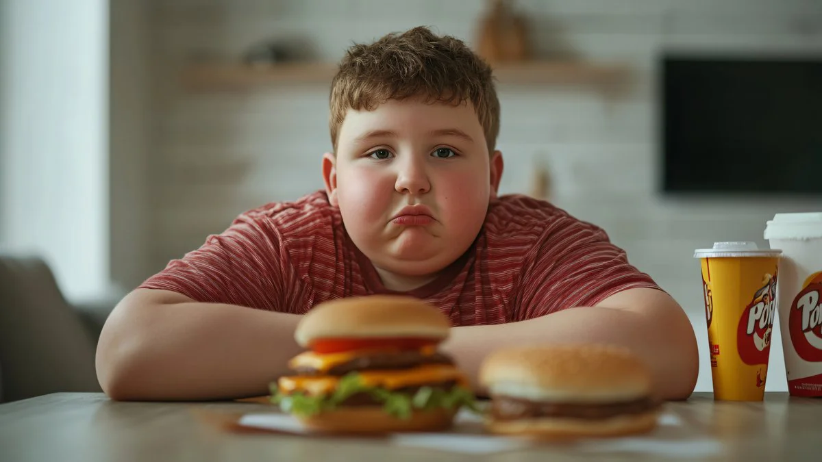 Obesidad en niños y adolescentes. Foto Magnific