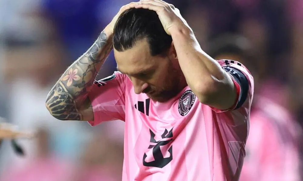 El lamento de Messi