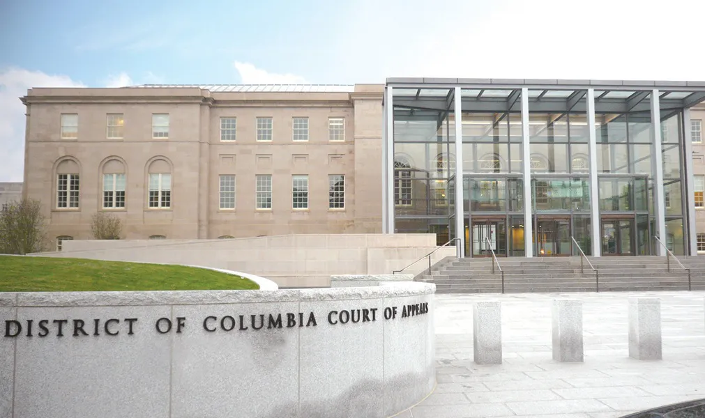 Corte del distrito de Columbia en Washington
