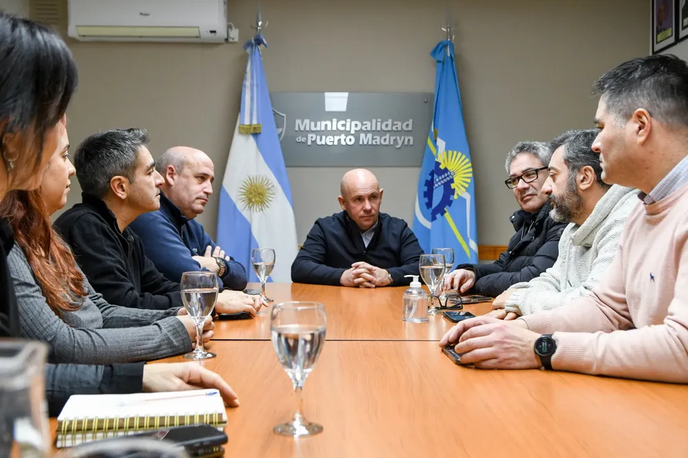 Reunión por la Feria del libro de Puerto Madryn