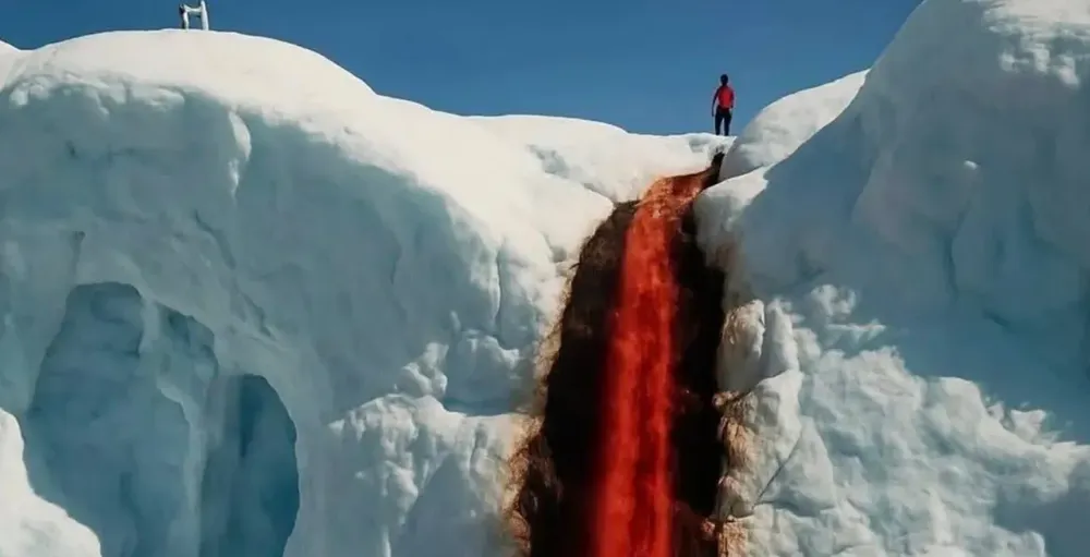 rio sangre antarti