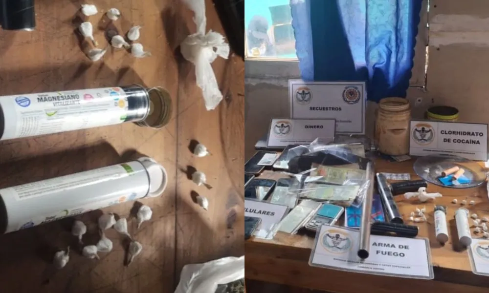Desmantelan un kiosco de drogas operativo en el Bolsón