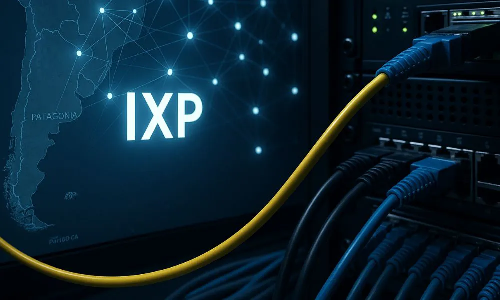 IXP Puerto Madryn imagen ilustrativa generada por LA17