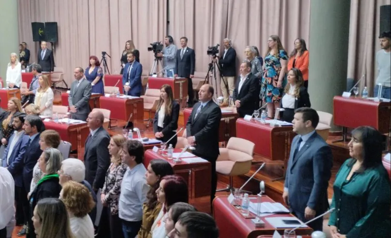 Asunción diputados de Chubut. Foto El Chubut