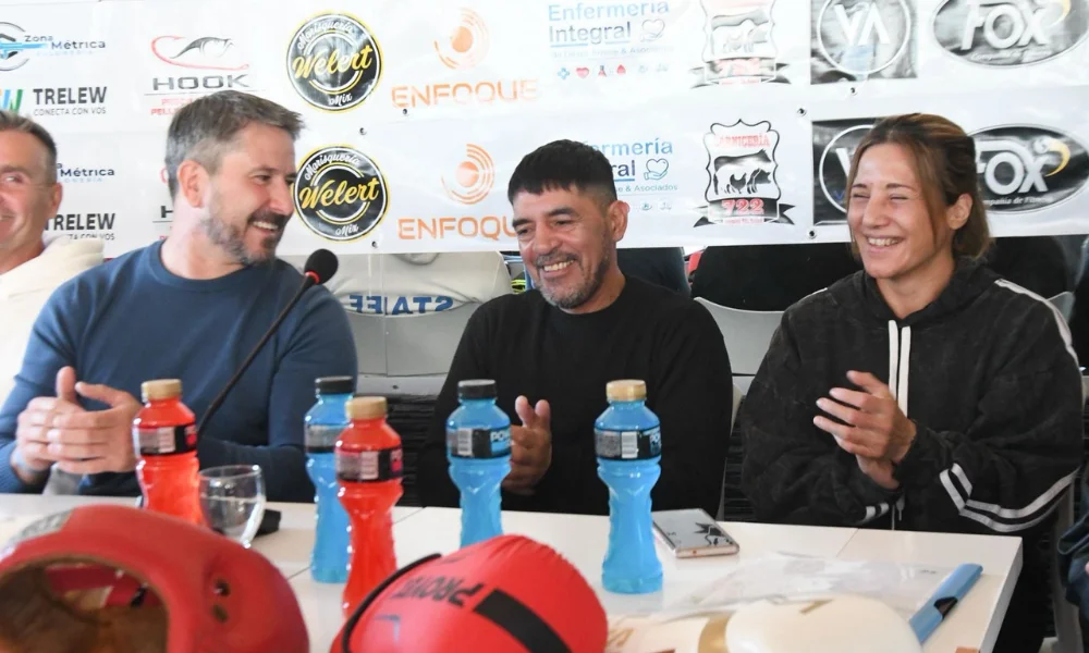 Merino y los organizadores