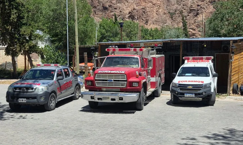 Camión de bomberos donado