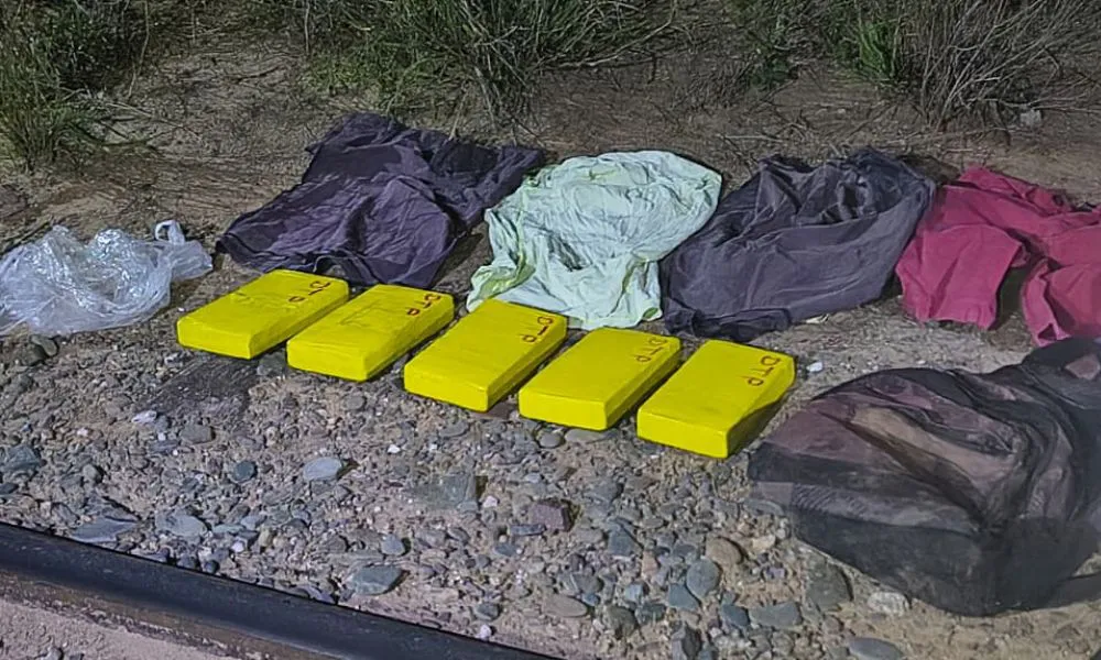 Cocaína hallada en una zona rural