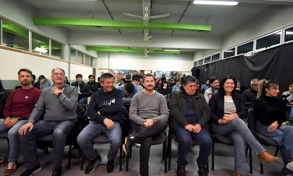 Curso de árbitros en Trelew