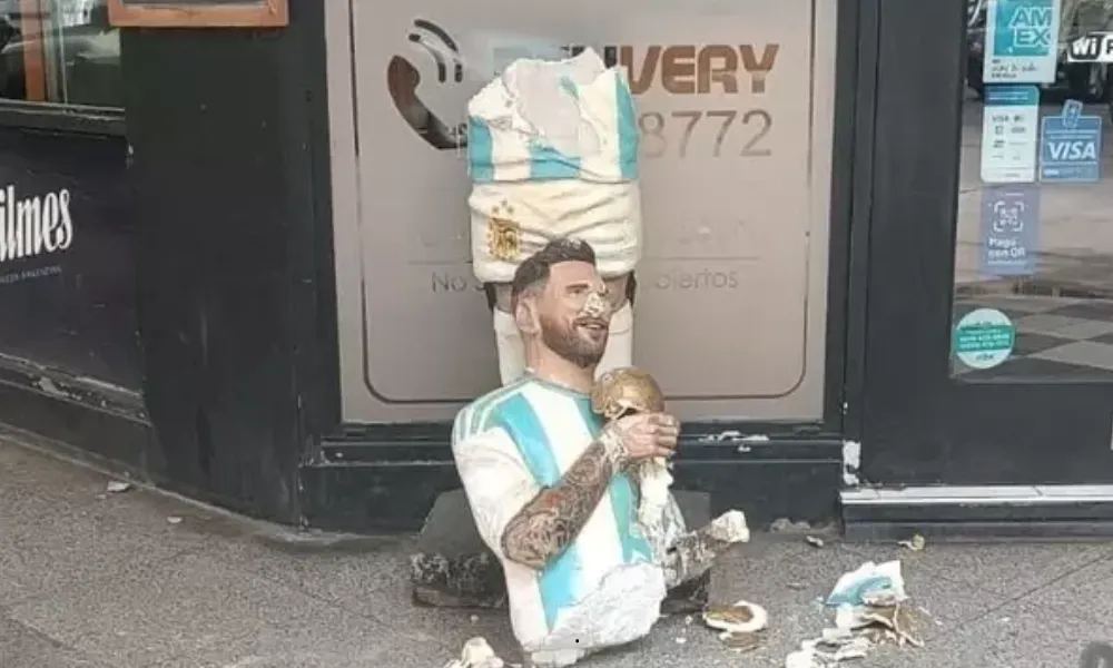 Estatua Messi