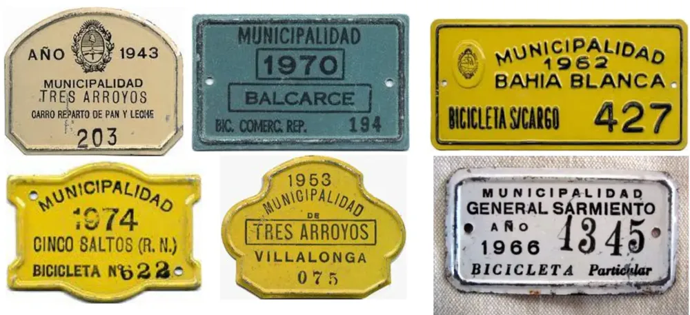 Patentes de bici