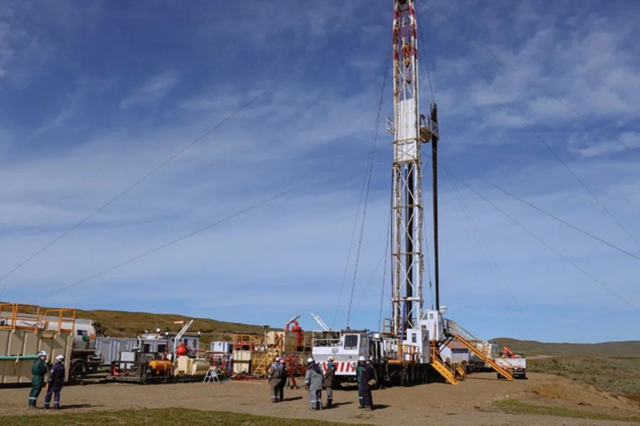 Áreas petroleras y gasíferas en Tierra del Fuego