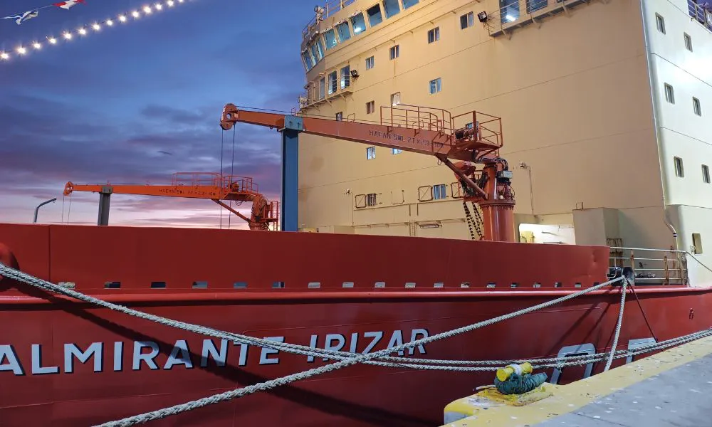 Irizar amanece en Madryn