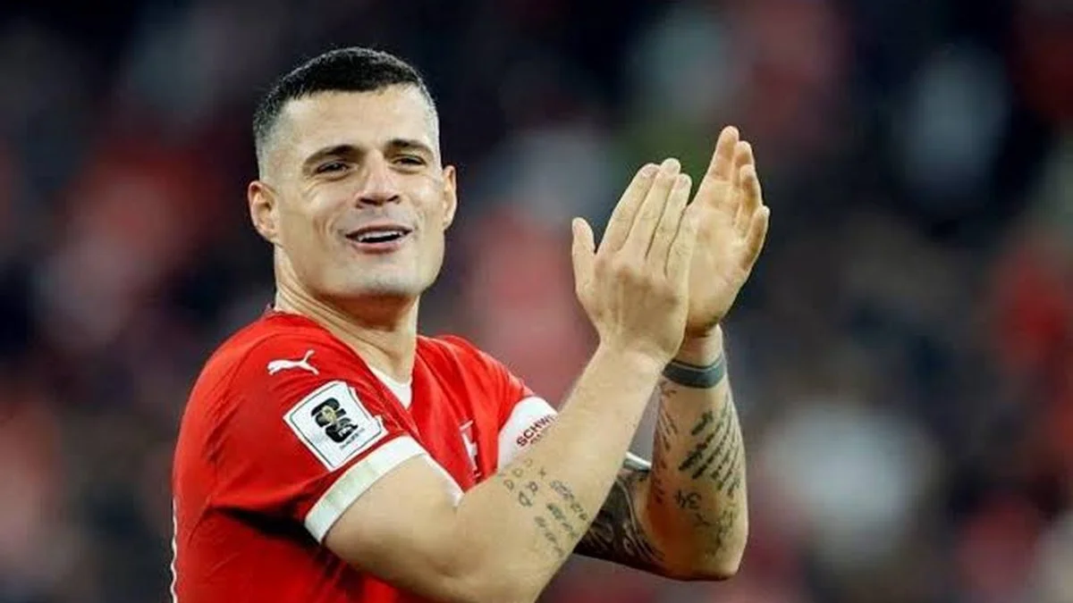 Granit Xhaka. Foto Cadena 3