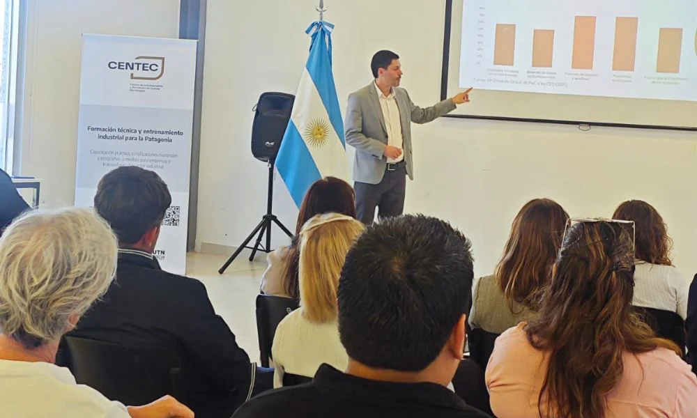 Capacitación sobre la gestión de la innovación a las pymes en Madryn