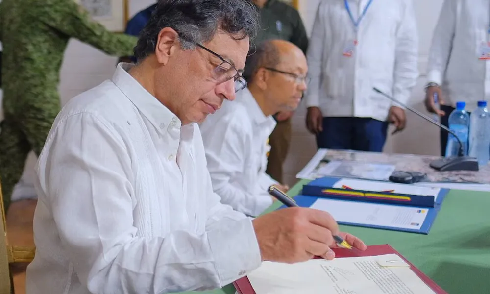 Presidente de Colombia Gustavo Petro