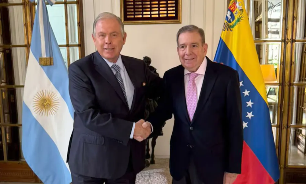 Gerardo Werthein y Edmundo González Urrutia