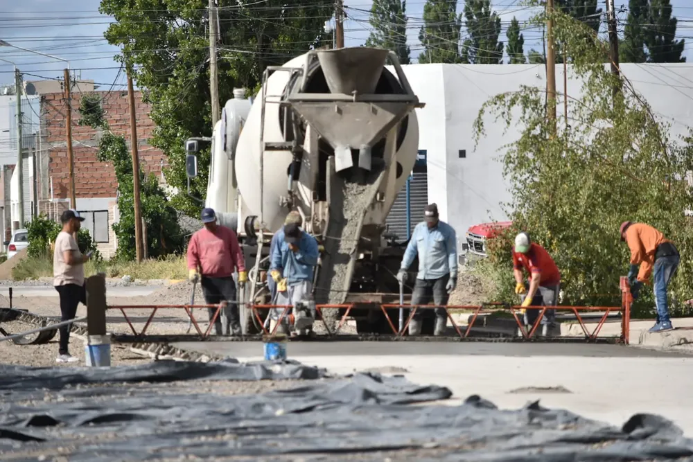 Avanzan obras en Sarmiento