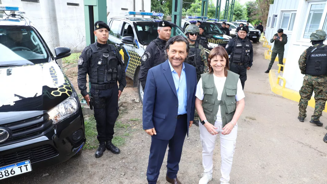 Gobernador de Salta Gustavo Sáenz y Patricia Bullrich