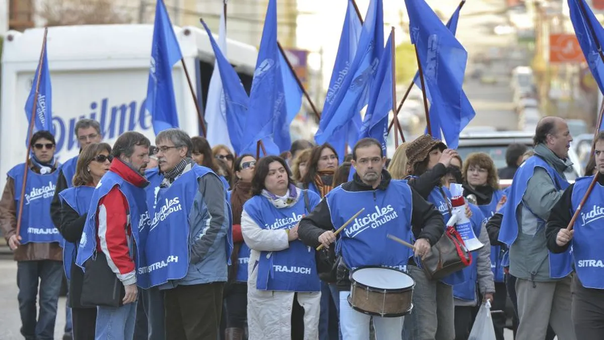 Movilización de trabajadores judiciales
